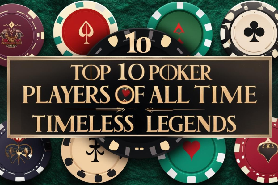 Top 10 Poker Players of All Time: Timeless Legends